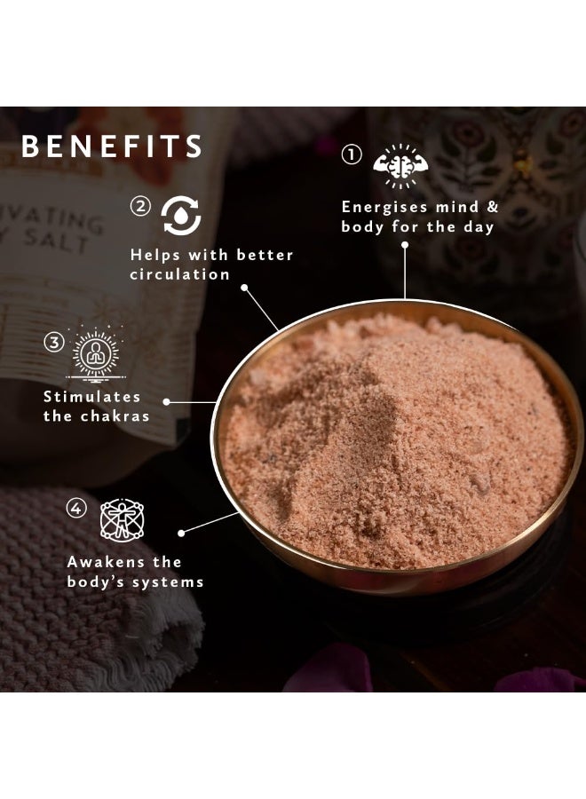 Old School Rituals Activating Bath Salt | Natural Bath Salt for Positive Energy | Stress Relief & Relaxation | Energizes Body & Mind | Clears Negative Energy | Activates Chakras | 300g - Image 3